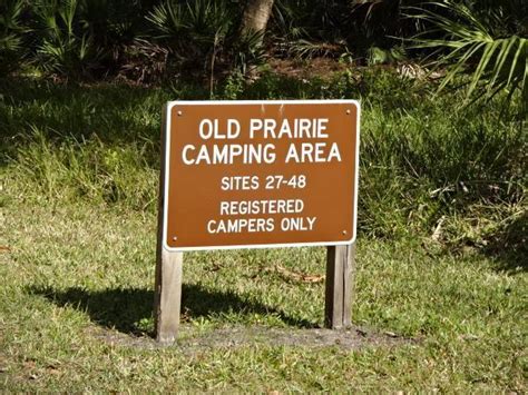 Myakka River State Park Old Prairie Campground Campground Views