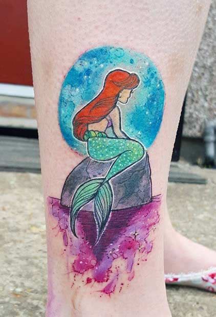 Pin By Tori Stallings On Ink Watercolor Tattoo Disney