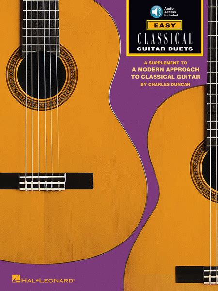 Two guitars with scores in notation. Easy Classical Guitar Duets Sheet Music By Various - Sheet ...