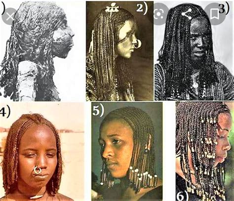 Four Different Types Of Dreadlocks Are Shown In This Composite Image