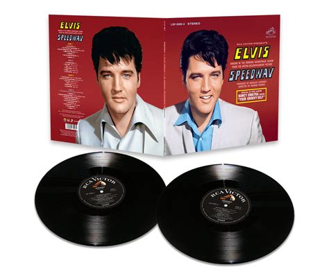 elvis presley lp speedway the remixed soundtrack masters 2 lp limited edition bear