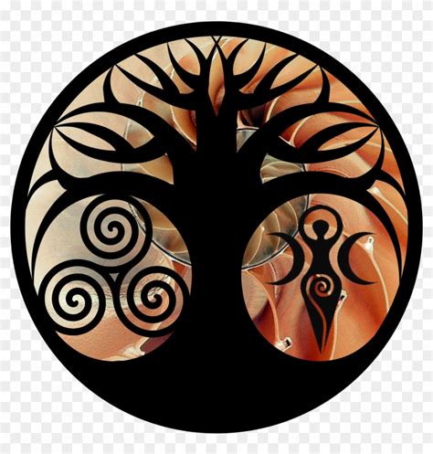 Plain Tree Of Life - Celtic Symbols, HD Png Download - 5500x5500(#86418 ...