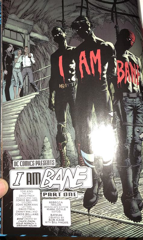 Spoiler I Did Not See That Coming 😧😲 Batman Rebirth I Am Bane Vol 1