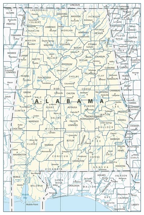 History And Facts Of Alabama Counties My Counties