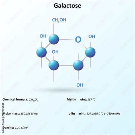 Galactose C6h12o6 Is A Monosaccharide And Has The Same Chemical