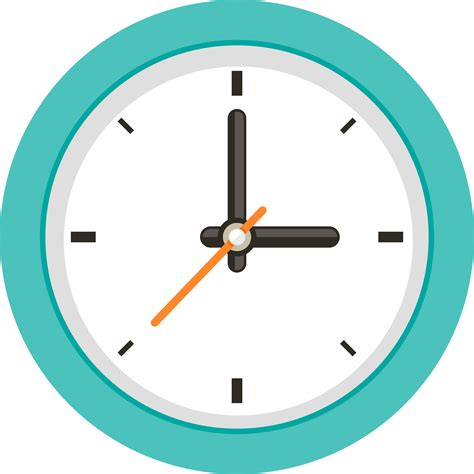 Clock Color Icons Png