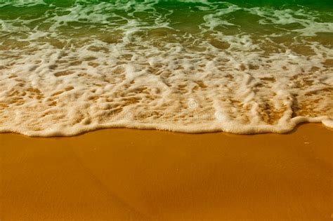 Sea Waves On The Sandy Beach Stock Photo Image Of Beach Landscape