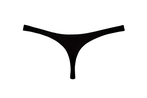 Black Sheer Transparent Tear Drop Micro Bikini Thong G String Bottom