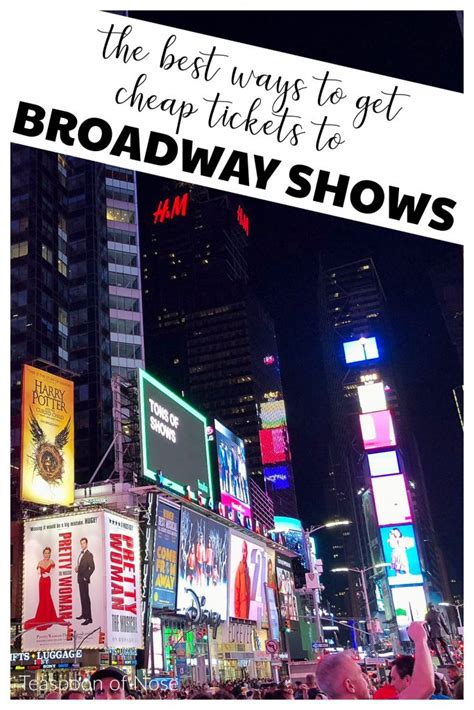 The Best Ways To Get Great Deals On Tickets To Broadway Shows