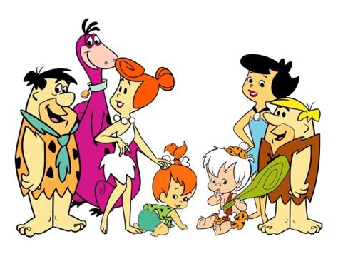 Free Coloring Flintstone The Flintstones Rubbles The Flintstones