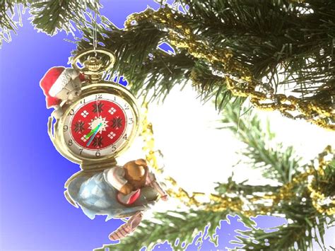 7art Christmas Tree Clock Screensaver Screenshot