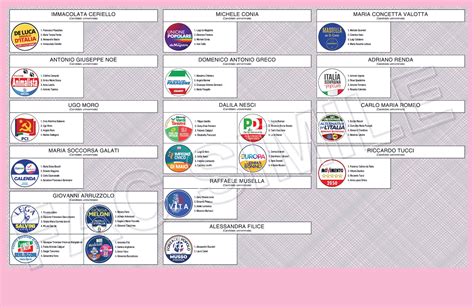Reggio Calabria Ecco I Fac Simile Delle Schede Elettorali Per I Collegi Di Camera E Senato