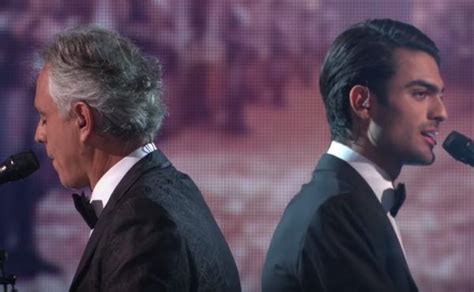 Andrea Bocelli Teams Up With Son For Powerful Performance On Dancing With The Stars