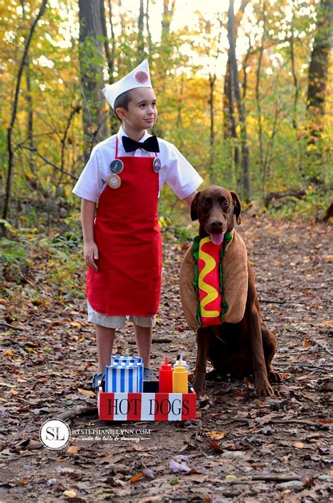 Hot Dog Vendor Costume Homemade Halloween Michaelsmakers