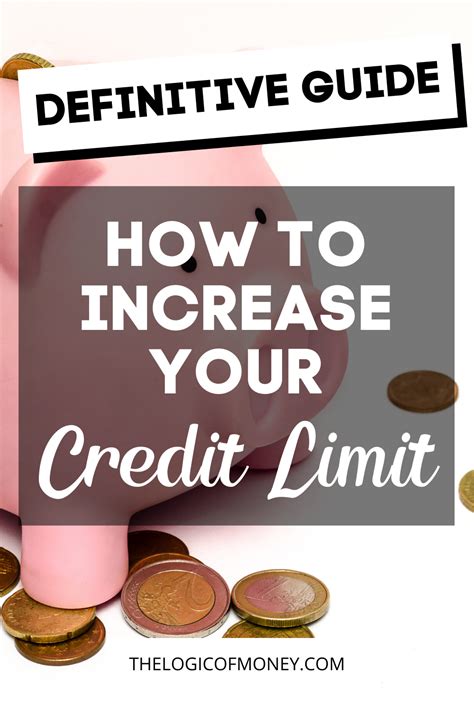 You won't expect to build a good credit score when. How to Increase Your Credit Limit | The Logic of Money | Improve credit score, Credit card limit ...