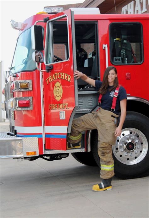 Firefighter Paramedic Female Firefighter Fire Dept Fire Department Uniform Line Worker