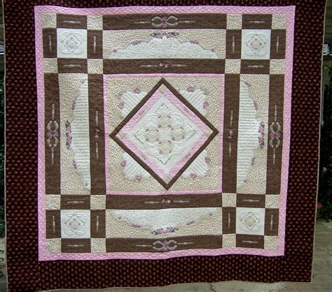 Martys Fiber Musings Brown And Pink Quilts