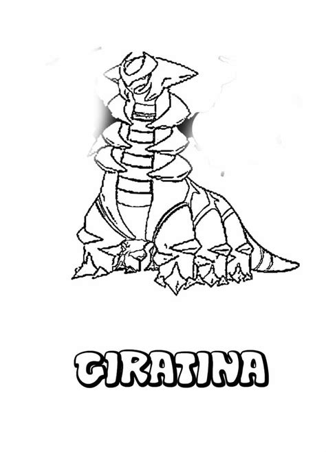 Pokemon Giratina Coloring Page Coloring Pages Coloring For Kids Color