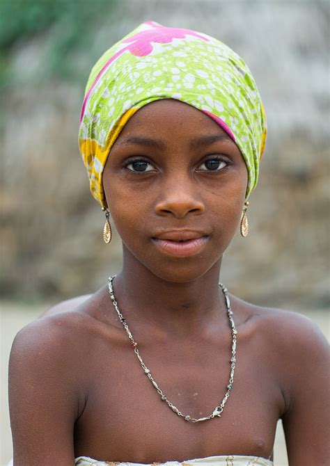 Benin West Africa Savalou A Beautiful Teenage Fulani Pe Flickr
