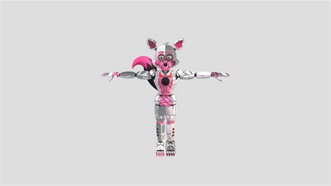 Funtime Foxy Download Free 3d Model By Nickjon241 292a40c Sketchfab