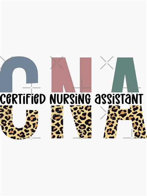 Cna Certified Nursing Assistant Ts For Cna Cna Cheetah Print