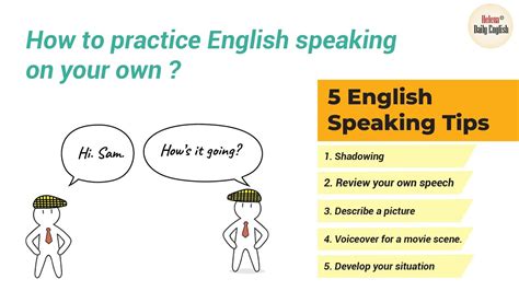 How To Practice English Speaking On Your Own And At Home Youtube