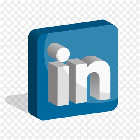 Linkedin Logo Social Media 3d Png Similar Png