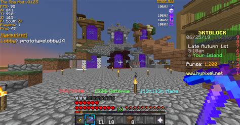 Mar 24, 2020 · ender armor, aote or better. How To Go To The Nether In Hypixel Skyblock