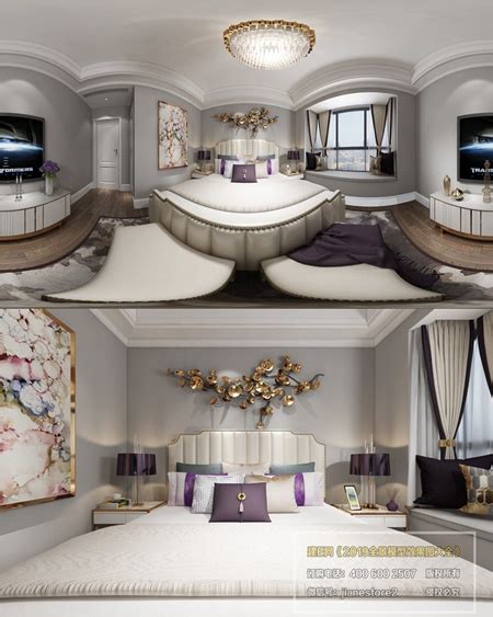 360 Interior Design 2019 Bedroom T03 Down3dmodels