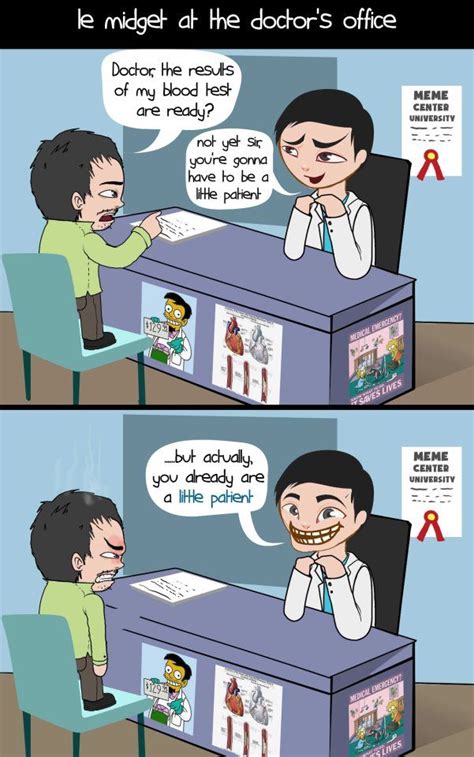 Gaf Comics Test Meme Dr Nick Gorna Meme Center Lithe Doctor Office Funny Memes Funny