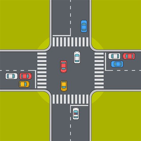 Road Intersection Diagram Templates