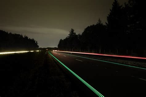 First Highway With Glow In The Dark Markings Opens In The Netherlands