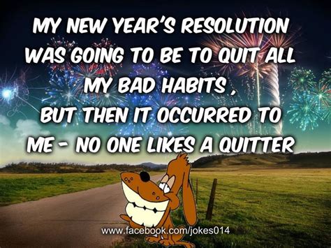Funny New Years Resolution Quote New Year Happy New Year New Years