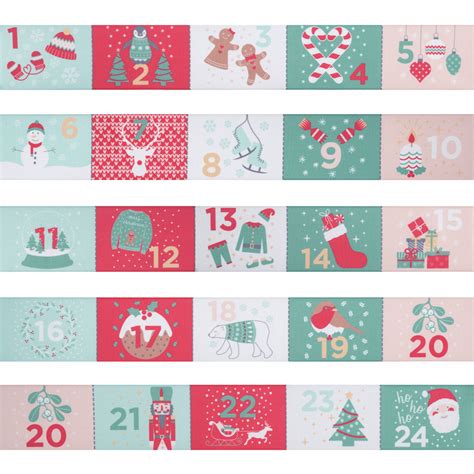 Make Your Own Advent Calendar Kit Etsy Uk