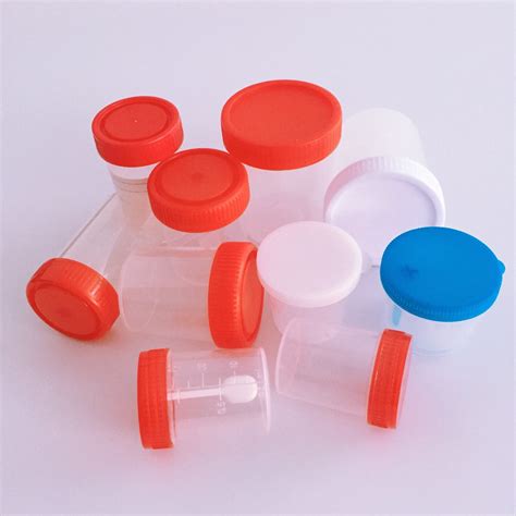Medical Use Sterile Urine And Stool Sample Container 40ml 60ml 120ml