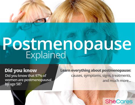 Postmenopause Symptoms Shecares