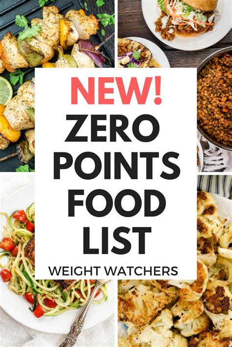 Here's the full list of zero point weight watchers food. Pin on Weight Watcher friendly