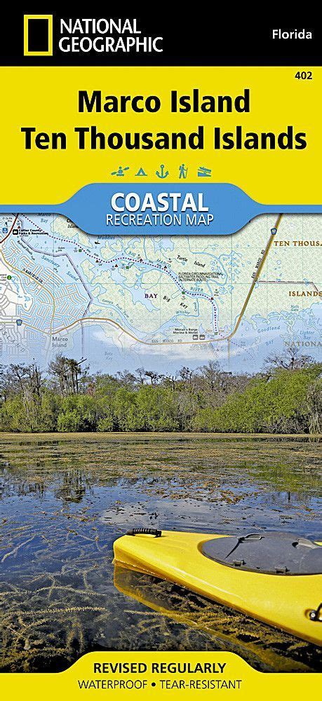 Ten Thousand Islands Marco Island Map 402 By National Geographic Maps