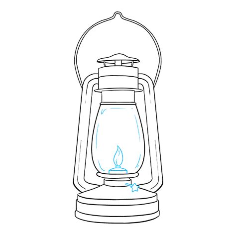 How To Draw A Lantern Really Easy Drawing Tutorial