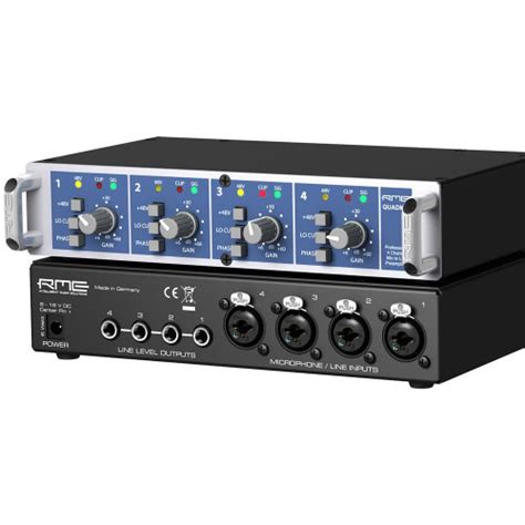 Microphone Preamps Rme Audio