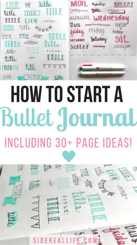 The Ultimate Step By Step Bullet Journal Guide For Beginners Bullet