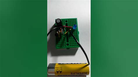 15v Led Blinker With Bc557 And Bc547 Transistors Youtube