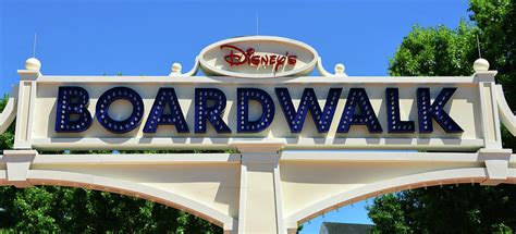 Disneys Boardwalk Resort Sign Photograph By David Lee Thompson Pixels