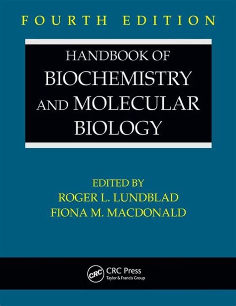 Handbook Of Biochemistry And Molecular Biology Crc Press Book