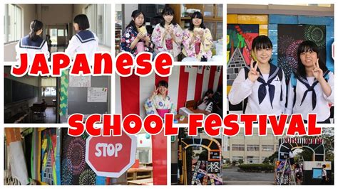 Japanese High School Cultural Festival Exchange Student In Japan