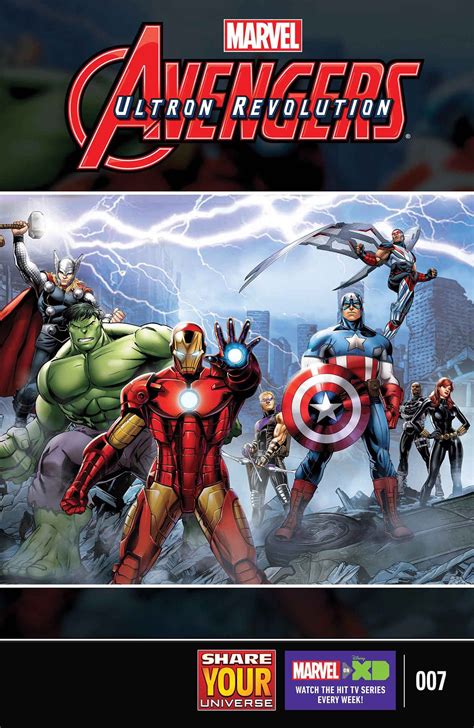 Marvel Universe Avengers Ultron Revolution 7 Fresh Comics