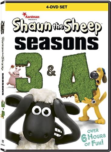 Shaun The Sheep Seasons 3 And 4 Dvd Uk Dvd And Blu Ray