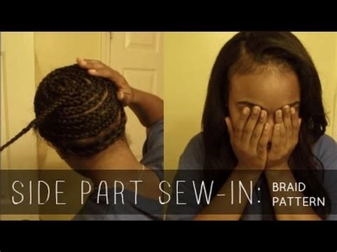 Invisible Part Sew In Weave Hairstyles