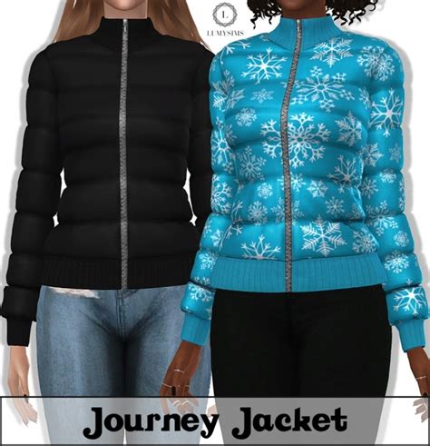 Journey Jacket At Lumy Sims Sims 4 Updates
