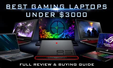Best Gaming Laptops Under 3000 Dollars Review Build My Pc